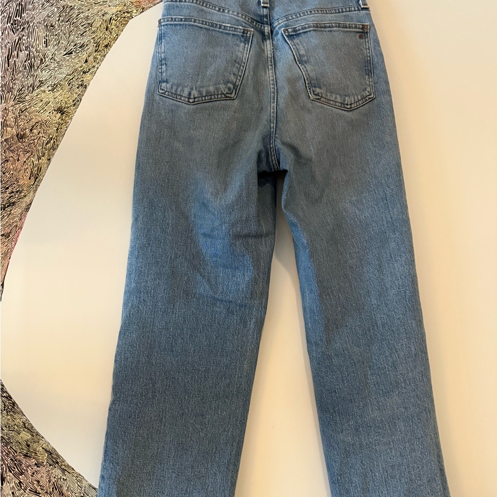Madewell The Perfect Vintage Wide-Leg Crop Jean Hallstead wash 26 - Picture 4 of 10